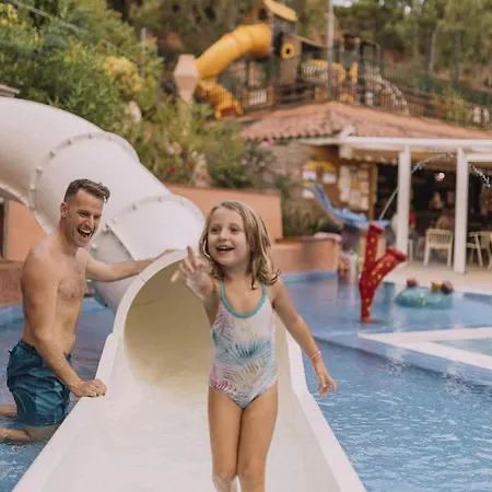 Campsite Albatross Mobile Homes On Camping Cala Canyelles *